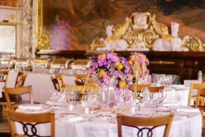 Une harmonie entre la décoration du lieu et les fleurs proposées