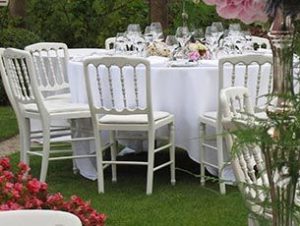 Décoration de table jardins
