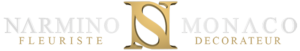Logo Narmino, fleuriste décorateur