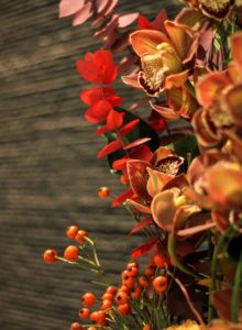 Rich and colorful composition for a building hall