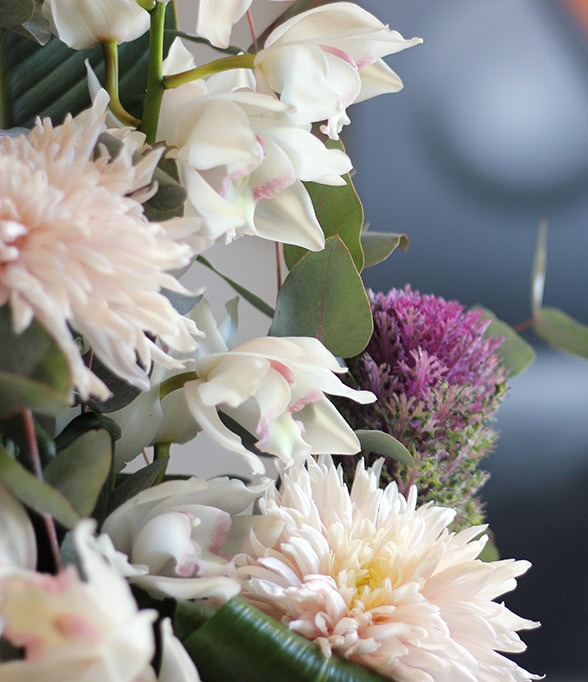 photo d'un bouquet dans le cadre d'un abonnement floral pour Monaco