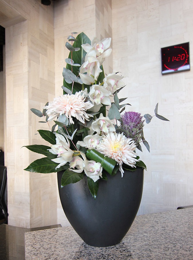 photo d'un bouquet dans le cadre d'un abonnement floral