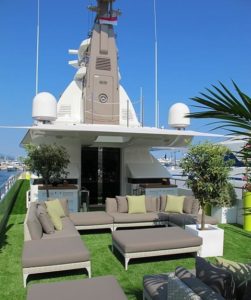 Une décoration florale de votre navire
