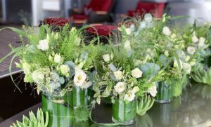 Une décoration florale de bateau par Narmino Fleurs