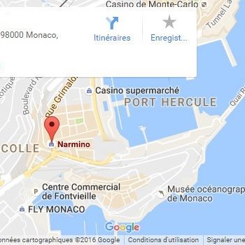 Access map to the Grimaldi shop