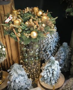 Décoration de Noël dans nos vitrines