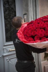 Livraison de bouquets pour la Saint-Valentin