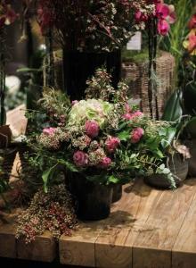 Un bouquet champêtre coloré et agréable