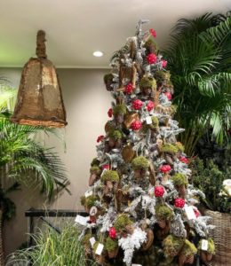 Un sapin de Noël Narmino Fleurs