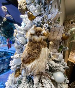 Le sapin de Noël modèle Chouette