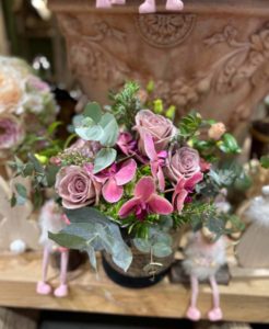 Un petit bouquet rose et pastel
