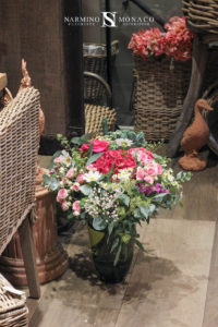 Un bouquet de saison rose