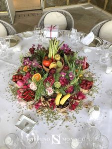 Une splendide composition florale pour un centre de table