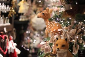 Une biche décorative