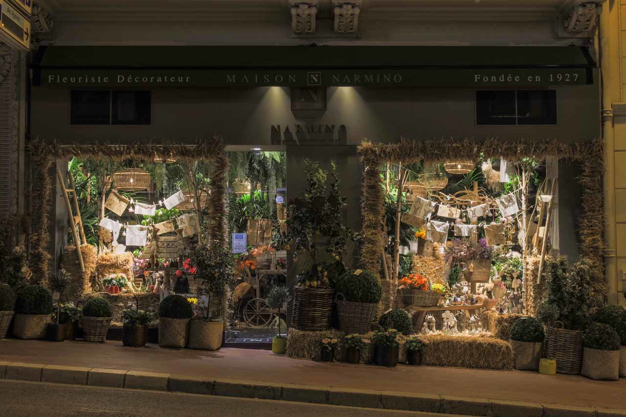 Les vitrines de Pâques chez votre fleuriste préféré à Monaco