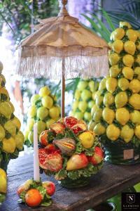 Barbotines en forme de figues ou de grenades