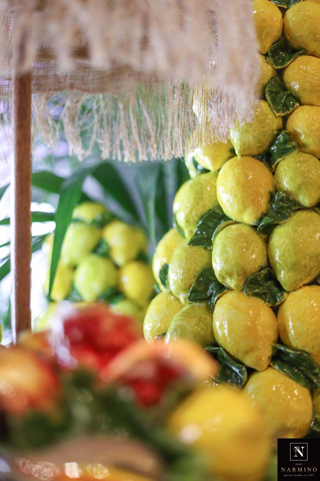 Barbotines en forme de citrons