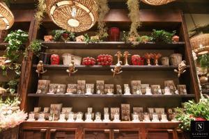 L'intérieur de chez Narmino, fleuriste à Monaco depuis 1927