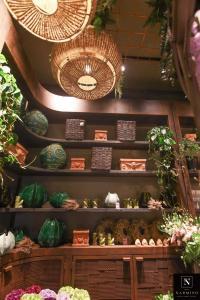 L'intérieur de chez Narmino, fleuriste à Monaco depuis 1927