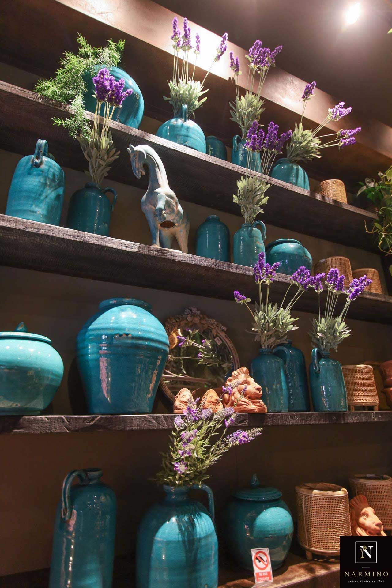 Vases, earthenware and ceramics