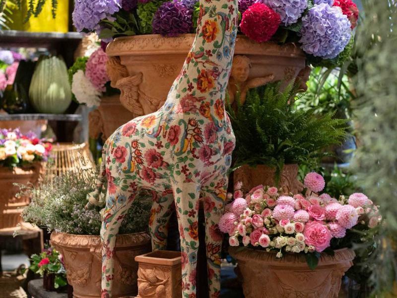 Une belle girafe pour décorer votre intérieur