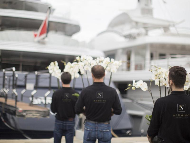 Narmino, official provider of the Monaco Yacht Show