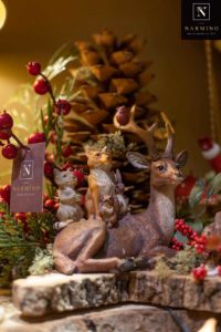 Scène animale décorative