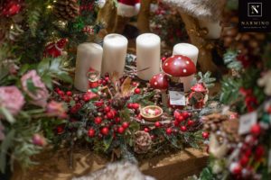 Une couronne de Noël
