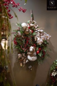 Une couronne de Noël Narmino