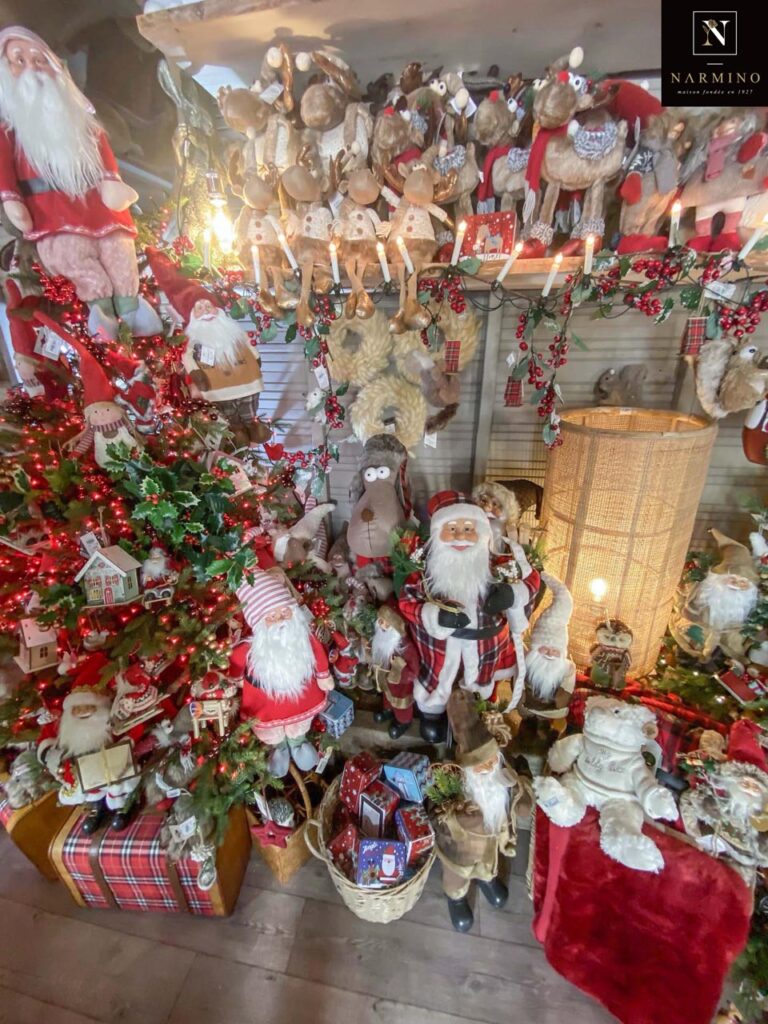 Bonhommes de neige, Pères Noël, sapins de Noël Narmino