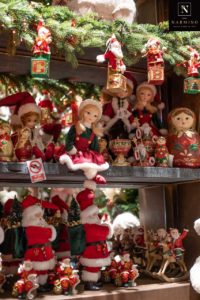 Décorations de Noël chez Narmino à Monaco, fleuriste depuis 1927