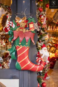 Une chaussette pour recevoir les cadeaux