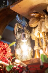 Une magnifique lampe lièvre