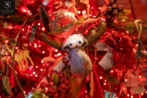 Peluches et sapins
