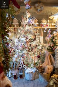 Un magnifique sapins de Noël Narmino fleuriste à Monaco
