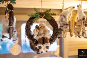 Décorations et boules de Noël