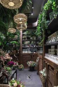 La boutique du fleuriste Narmino à Monaco