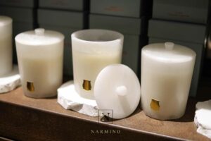 Les bougies Trudon en albatre