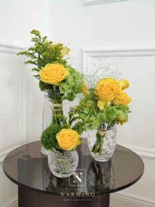 Nos bouquets de fleurs décorant un salon