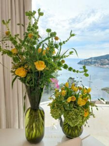 Magie de nos compositions pour un événement sur la Côte d'Azur