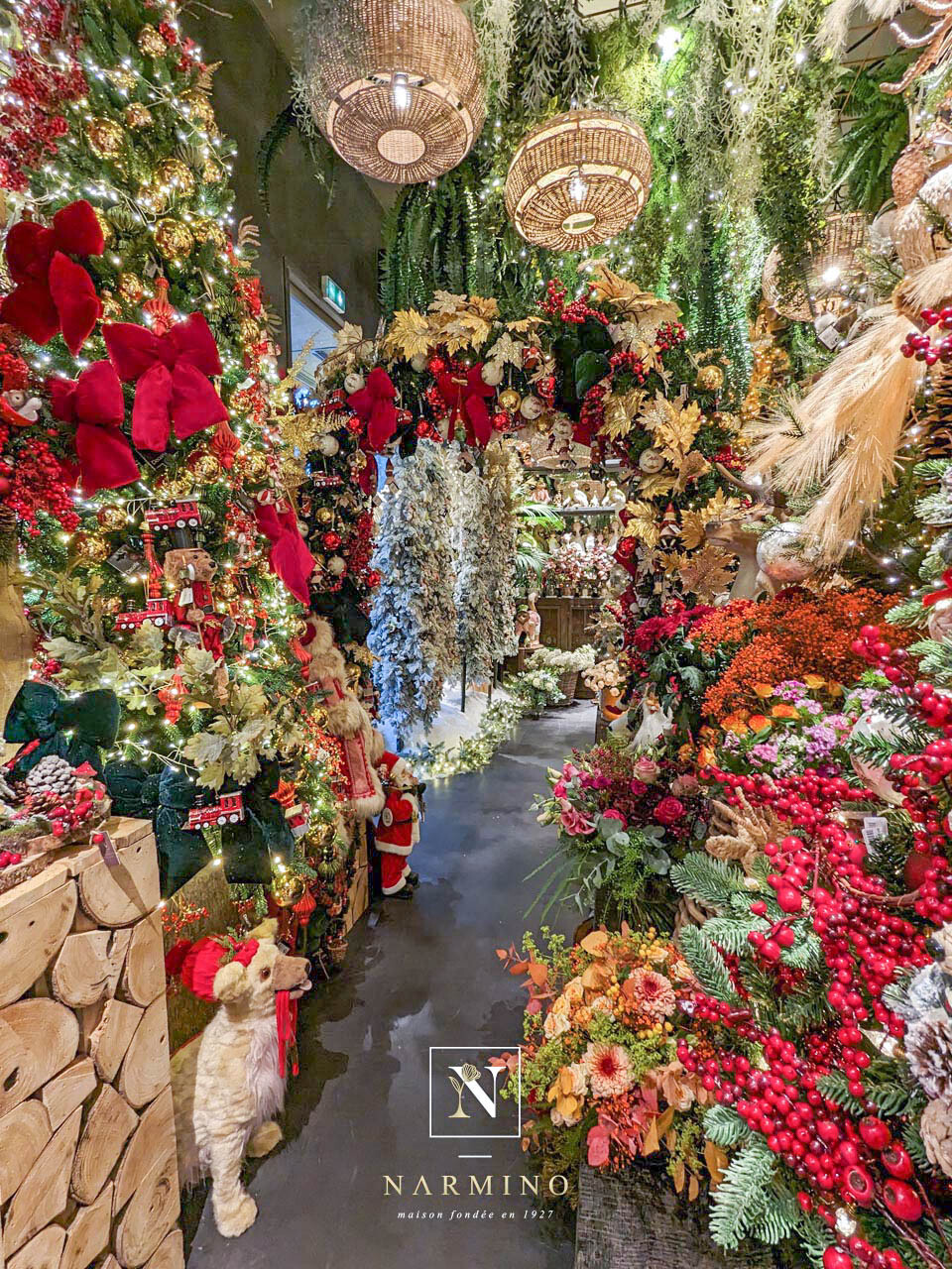 Vu à la boutique Narmino, fleuriste à Monaco