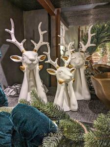 Des cerfs pour décorer Noël