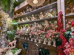 Fleurs et décorations pour Noël
