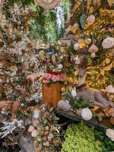 Fleurs et décorations pour Noël
