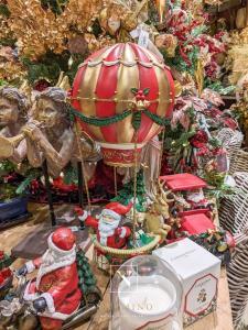 Montgolfière et Père Noël