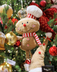 Sapins et décors de Noël à la boutique Monte-Carlo